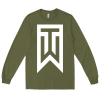 Army Green tiger Long Sleeve Tee - linhVisuals