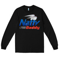 Black mens natty daddy dad bod light humor beer lover father's day Long Sleeve Tee - linhVisuals