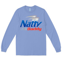 Colony Blue mens natty daddy dad bod light humor beer lover father's day Long Sleeve Tee - linhVisuals