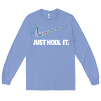 Colony Blue just hodl it Long Sleeve Tee - linhVisuals