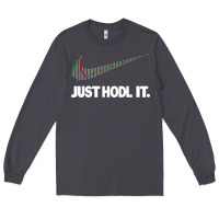 Smoke just hodl it Long Sleeve Tee - linhVisuals