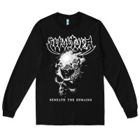 Black Sepultura The Remains Long Sleeve Tee - linhVisuals