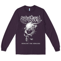 Plum Sepultura The Remains Long Sleeve Tee - linhVisuals