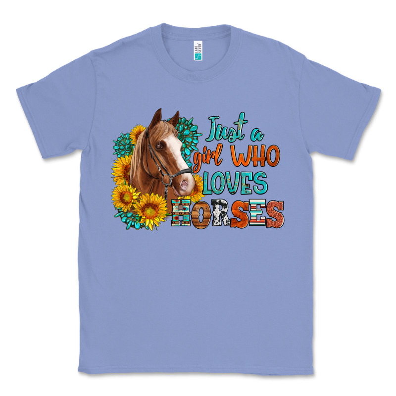 Just A Girl Who Loves Horses Classic Tee by Artiststas | Teevron
