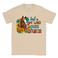 Mushroom just a girl who loves horses Classic Tee - Artiststas
