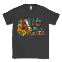 Smoke just a girl who loves horses Classic Tee - Artiststas
