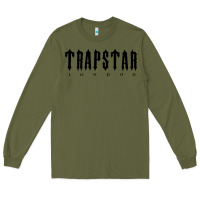 Army Green trapstar Long Sleeve Tee - linhVisuals