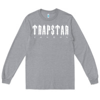 Heather Grey trapstar Long Sleeve Tee - linhVisuals