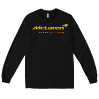 Black formula 1 team Long Sleeve Tee - linhVisuals