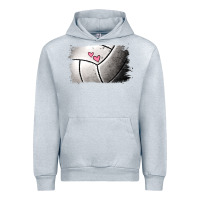 Heather Grey volleyball brushstroke Urban Hoodie - Jasminsmagicworld