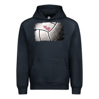 Navy volleyball brushstroke Urban Hoodie - Jasminsmagicworld