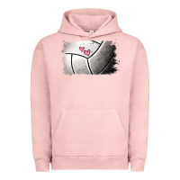 Pigment Salmon volleyball brushstroke Urban Hoodie - Jasminsmagicworld
