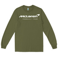 Army Green formula 1 team Long Sleeve Tee - linhVisuals