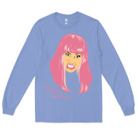 Colony Blue nicki Long Sleeve Tee - linhVisuals