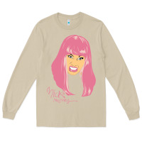 Mushroom nicki Long Sleeve Tee - linhVisuals