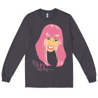 Smoke nicki Long Sleeve Tee - linhVisuals