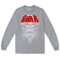 Heather Grey gwar fun Long Sleeve Tee - linhVisuals