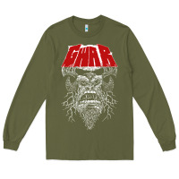 Army Green gwar fun Long Sleeve Tee - linhVisuals