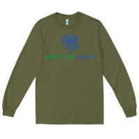 Army Green benetton rugby Long Sleeve Tee - linhVisuals