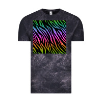 Cloud Black zebra glitter seamless pattern Vintage Tee - BundleAndBundleShop
