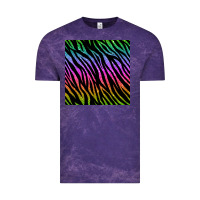Cloud Purple zebra glitter seamless pattern Vintage Tee - BundleAndBundleShop