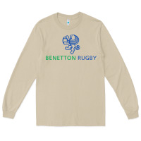 Mushroom benetton rugby Long Sleeve Tee - linhVisuals