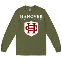 Army Green hanover college Long Sleeve Tee - linhVisuals