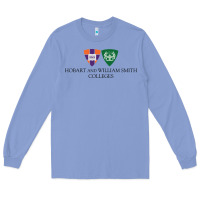 Colony Blue hobart and william smith colleges Long Sleeve Tee - linhVisuals