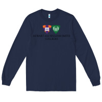 Navy hobart and william smith colleges Long Sleeve Tee - linhVisuals