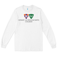 White hobart and william smith colleges Long Sleeve Tee - linhVisuals