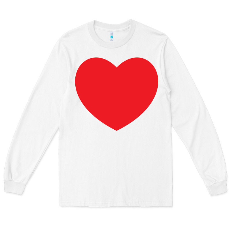 Big Heart Long Sleeve Tee by linhVisuals | Teevron