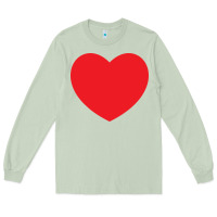 Matcha big heart Long Sleeve Tee - linhVisuals