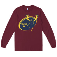 Burgundy munster rugby Long Sleeve Tee - linhVisuals