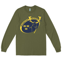 Army Green munster rugby Long Sleeve Tee - linhVisuals