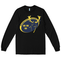 Black munster rugby Long Sleeve Tee - linhVisuals