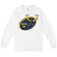 White munster rugby Long Sleeve Tee - linhVisuals