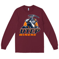 Burgundy utep gifts miners gifts Long Sleeve Tee - linhVisuals