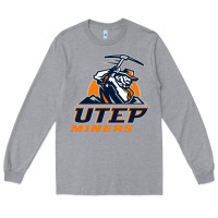 Heather Grey utep gifts miners gifts Long Sleeve Tee - linhVisuals