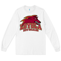 White loyola college prep Long Sleeve Tee - linhVisuals