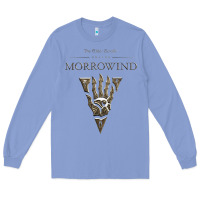 Colony Blue morrowind Long Sleeve Tee - linhVisuals