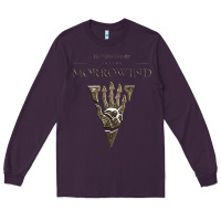 Plum morrowind Long Sleeve Tee - linhVisuals