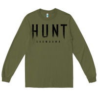 Army Green hunt showdown Long Sleeve Tee - linhVisuals