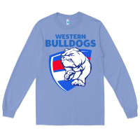 Colony Blue western bulldogs Long Sleeve Tee - linhVisuals