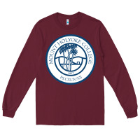 Burgundy mount holyoke college Long Sleeve Tee - linhVisuals
