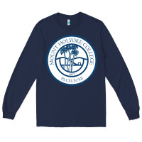 Navy mount holyoke college Long Sleeve Tee - linhVisuals