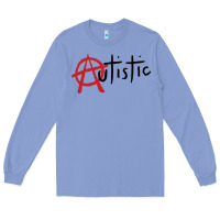 Colony Blue autistic punk Long Sleeve Tee - linhVisuals