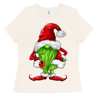 Bone green christmas gnomes Ladies Tee - FaDigitalArtStudio