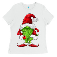 White green christmas gnomes Ladies Tee - FaDigitalArtStudio