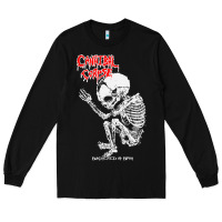 Black butchered at birth Long Sleeve Tee - linhVisuals