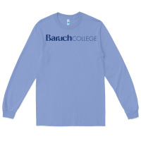 Colony Blue Baruch College Long Sleeve Tee - linhVisuals